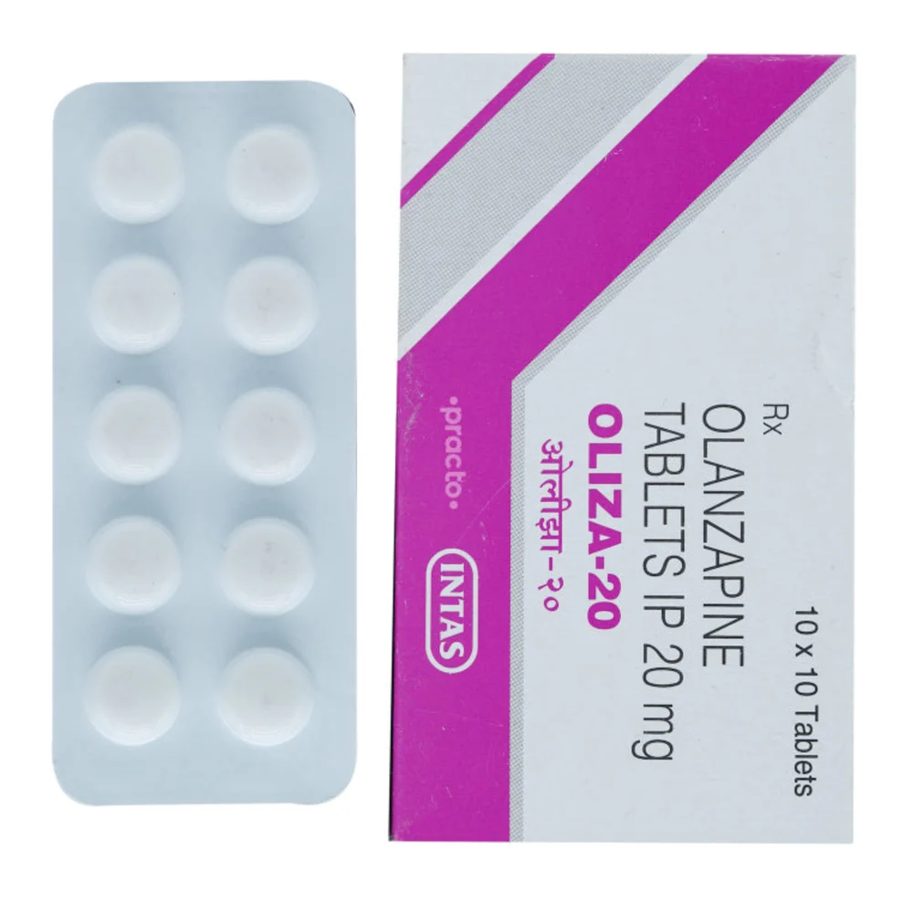 20 mg OLIZA-20 OLANZAPINE IP TABLETS