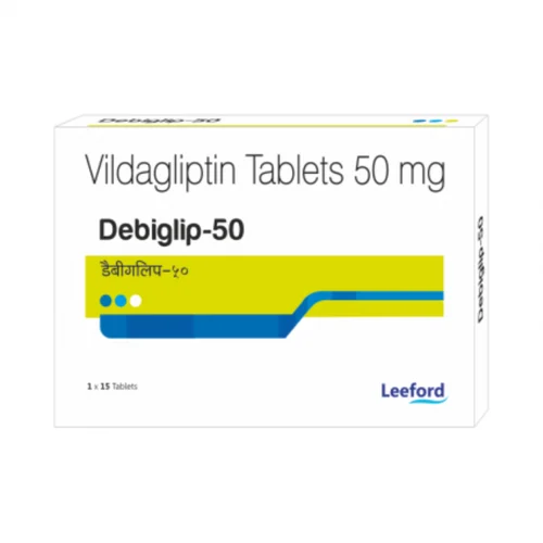 50 mg Debiglip-50 Vildagliptin Tablets
