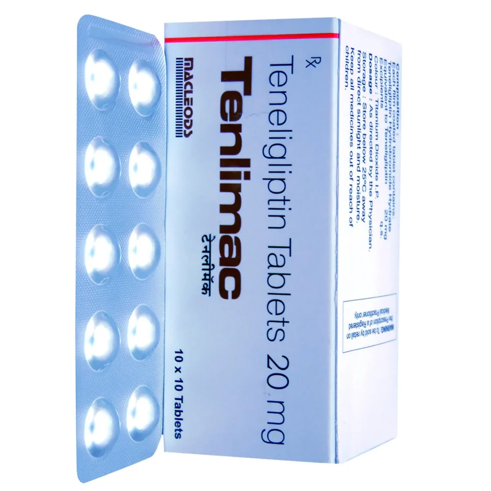 20 mg Tenlimac Teneligliptin Tablets