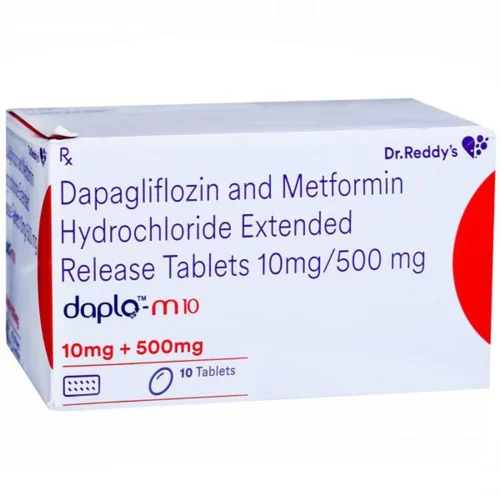 10mg/500 mg daplo-m 10 Dapagliflozin and Metformin Hydrochloride Extended Release Tablets