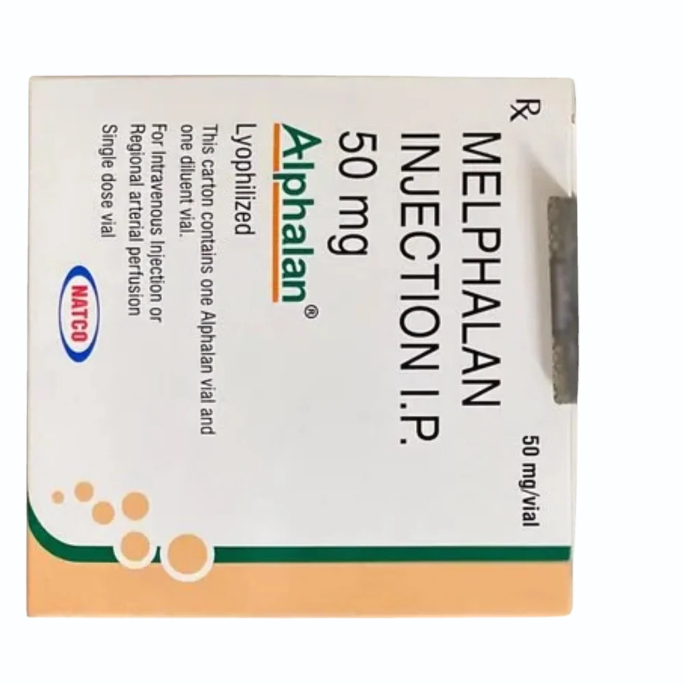 50 mg Alphalan MELPHALAN I.P. INJECTION