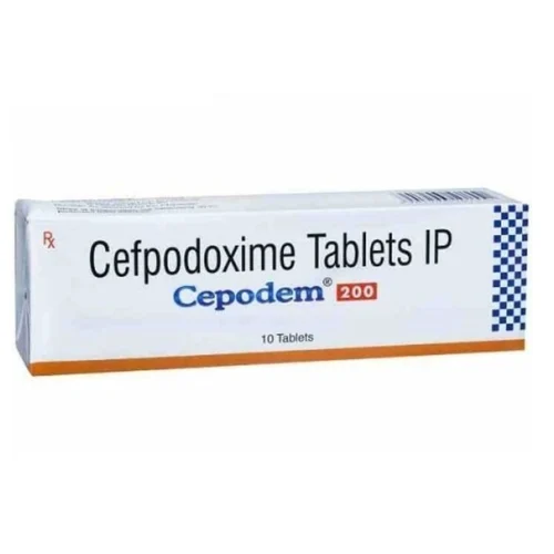 200 mg Cepodem 200 Cefpodoxime IP Tablets