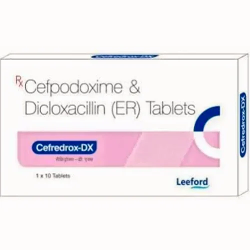 Cefredrox-DX Cefpodoxime & Dicloxacillin (ER) Tablets