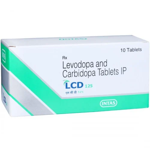 125 mg LCD 125 Levodopa and Carbidopa IP Tablets