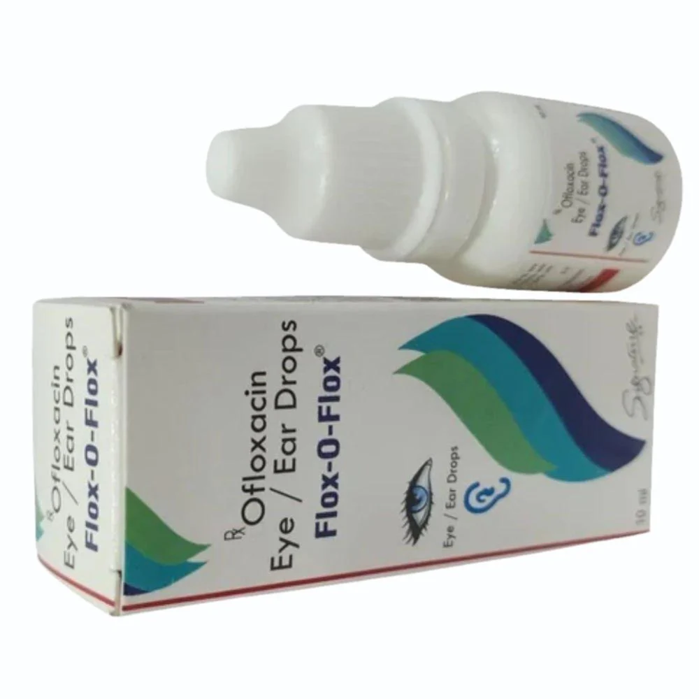 Flox-O-Flox Ofloxacin Eye / Ear Drops