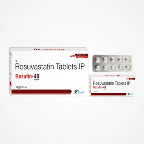 40 mg Rozutin-40 Rosuvastatin IP Tablets