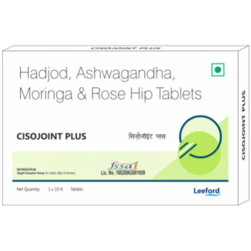 CISOJOINT PLUS Hadjod, Ashwagandha, Moringa & Rose Hip Tablets
