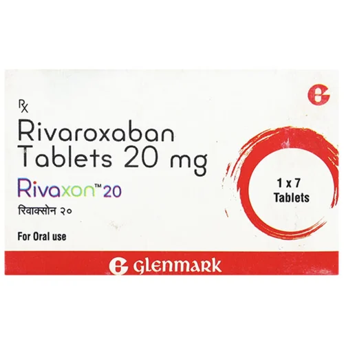 20 mg Rivaxon 20 Rivaroxaban Tablets