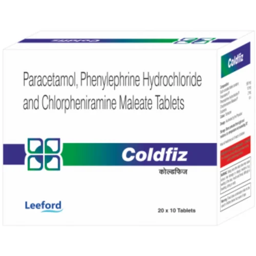 Coldfiz Paracetamol, Phenylephrine Hydrochloride and Chlorpheniramine Maleate Tablets