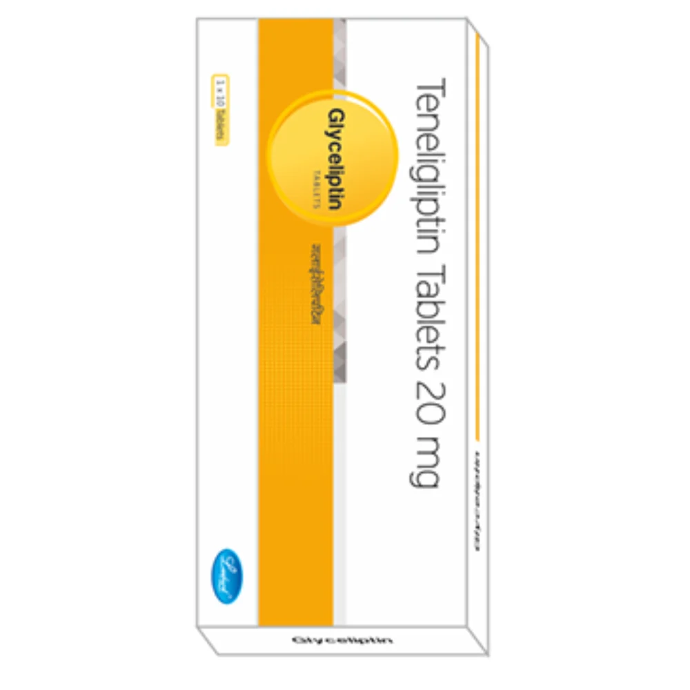 GLYCELIPTIN TABLETS 20MG