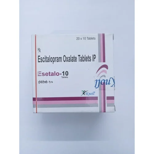 10 mg Esetalo-10 Escitalopram Oxalate IP Tablets