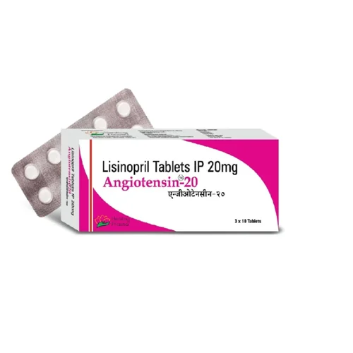 20 mg Angiotensin-20 Lisinopril IP Tablets