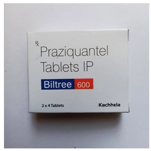 600 mg Biltree 600 Praziquantel IP Tablets