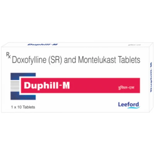 Duphill-M Doxofylline (SR) and Montelukast Tablets